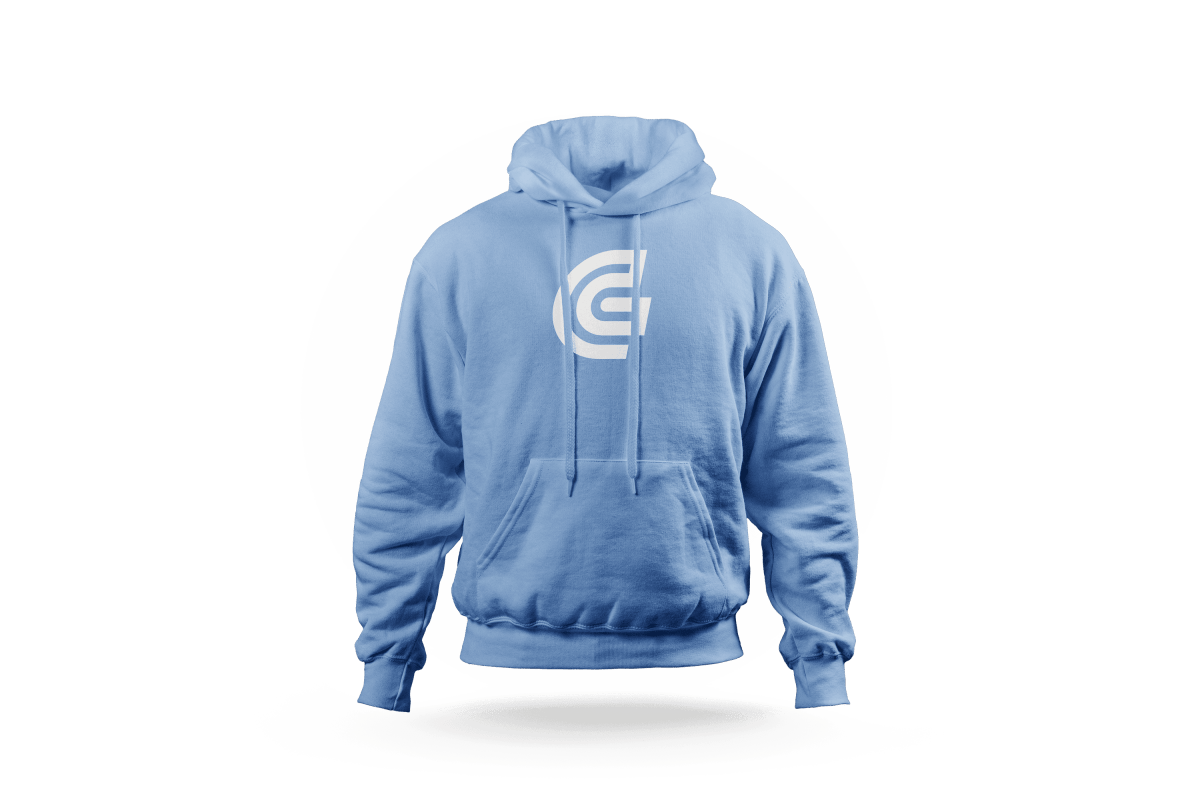 Hoodie Sky blue - Game Changer Hockey